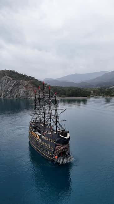 Gonster All-Inclusive Pirate Boat Trip with Transfer - Onboard Dining: Turkish Cuisine and Unlimited Soft Drinks