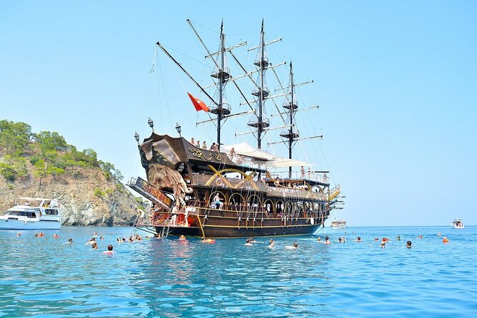 GONSTER : Luxury Pirate Boat Trip Lunch & Soft Drinks & Transfer - Experience the Largest Pirate Boat in Antalya with GONSTER