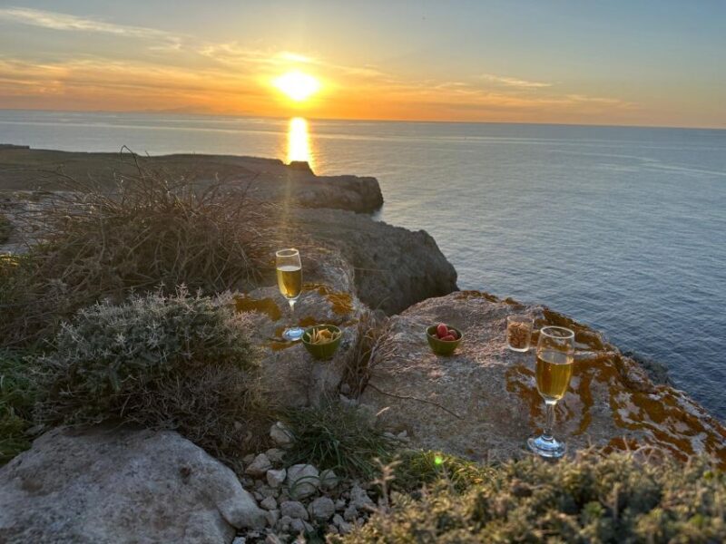 Good night Menorca: sunset with aperitif - The Aperitif and Local Flavors