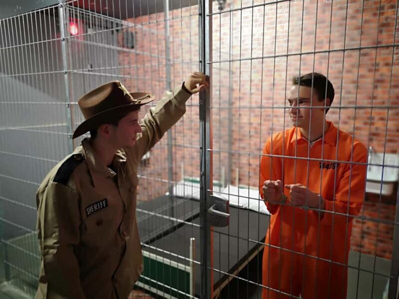 Göppingen: Live Escape Room - Exploring the Two Escape Rooms: "Area 51" and "The Prison"