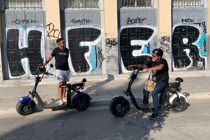 GoPro Adventure Tour in Acropolis area by E-Scooter - Safety and Comfort on Modern E-Scooters