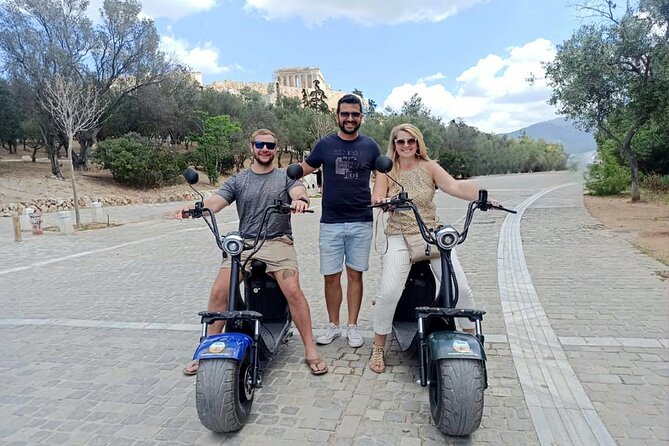 GoPro Adventure Tour in Acropolis area by E-Scooter - The Secret Viewpoint of Athens