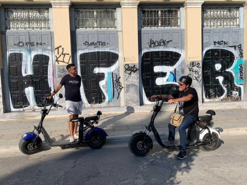 GoPro Adventure Tour in Acropolis area by E-Scooter - Exploring Kerameikos and the Secret Stop