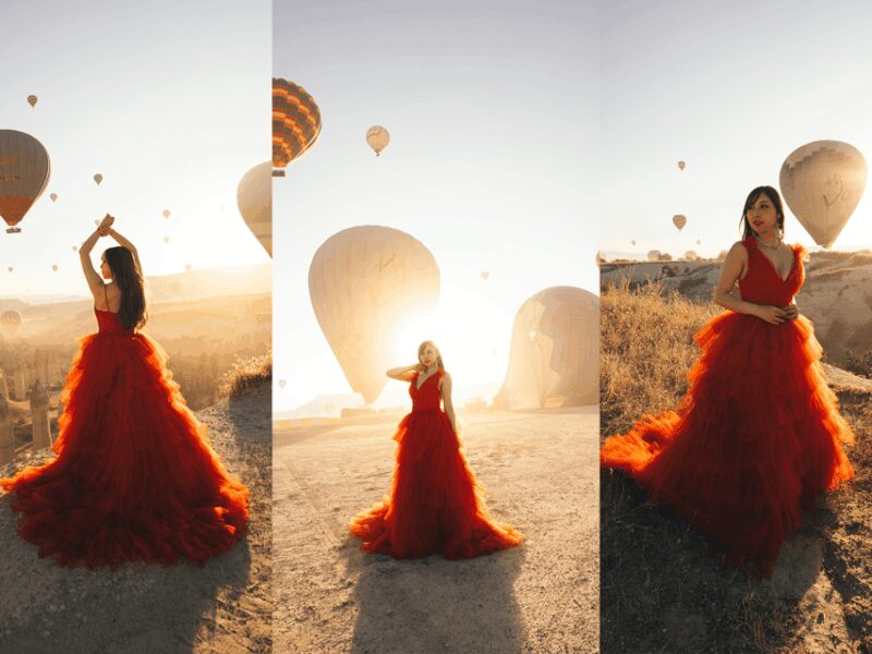 Göreme: Cappadocia Satin Flying Dress Rental - When and Where to Rent Your Flying Dress in Cappadocia