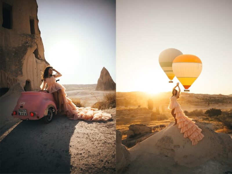 Göreme: Cappadocia Satin Flying Dress Rental - Ensuring a Great Photoshoot with Your Chosen Dress