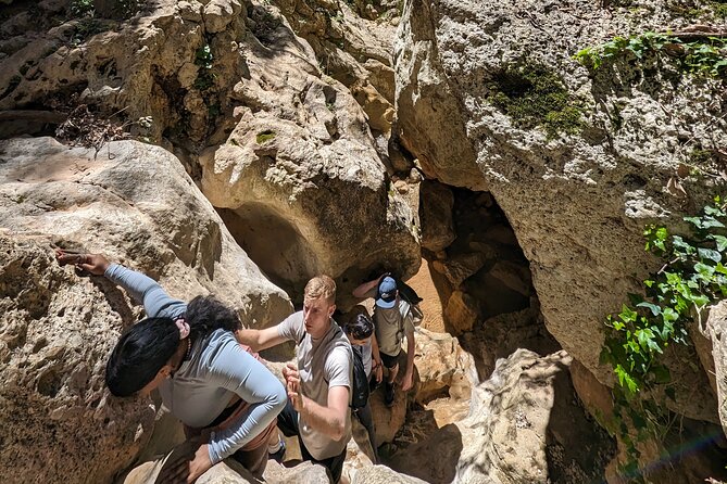 Gorge Walking & Rock Scramble The Canyon of Gjipe - Lunch Break Options on Gjipe Beach