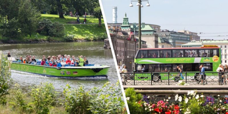 Gothenburg: 24 Hour Hop OnHop Off Bus and Boat Tour - Starting at Kungsportsplatsen: The Main Stop for Sightseeing Beginnings