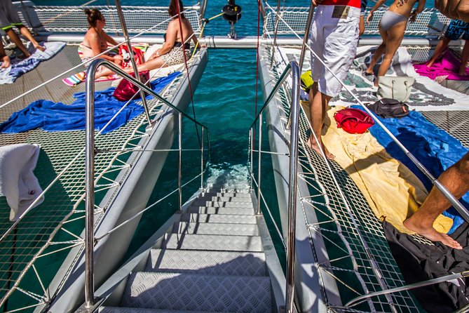 Graciosa Marine Reserve Catamaran Day Trip with Transfers - Delicious Paella and Onboard Food Offerings