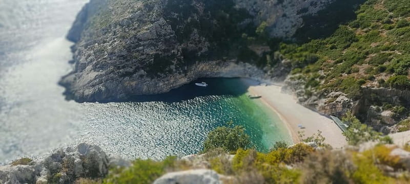 Grama Bay & Blue Cave: Snorkeling & Secret Beaches in Vlore - Discovering Bristan Beach and Its Untouched Beauty