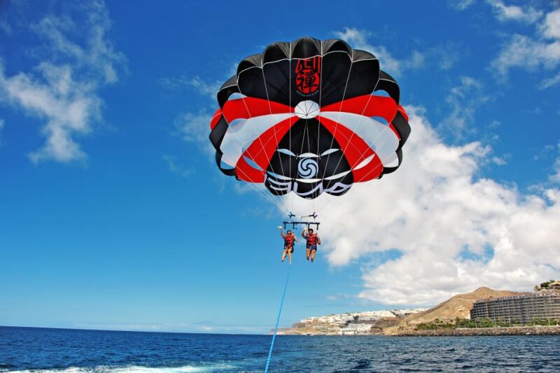 Gran Canaria: 1 to 3 Person Parasail over Anfi Beach - Location and Meeting Details at Anfi Beach