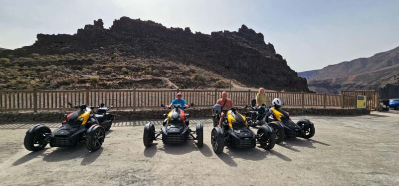 Gran Canaria: 3-WHEEL RYKER 2,5 HR TOUR -FREE PICKUP&DROPOFF - Gran Canaria’s Mountain Roads on a Can-Am Ryker