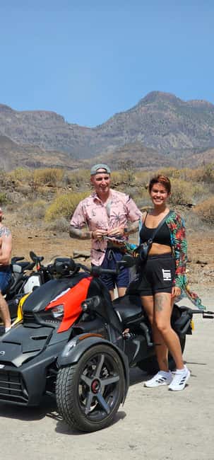 Gran Canaria: 3-WHEEL RYKER 2,5 HR TOUR -FREE PICKUP&DROPOFF - Tunte: A Traditional Mountain Village