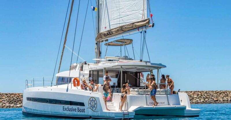 Gran Canaria: Catamaran Day Trip with Food and Drinks - The Cruise from Puerto Rico de Gran Canaria: A Scenic Coastline Experience