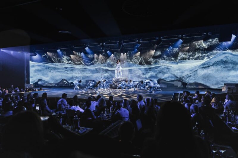 Gran Canaria : Origen Dinner Show at Sala Scala - The Artistic Performances: Swords, Lights, and Music