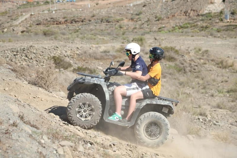 GRAN CANARIA: QUAD TOUR - AFTERNOON SUNSET TOUR 1HR 45 MIN - Starting Point in Maspalomas and Nearby Pick-up Areas