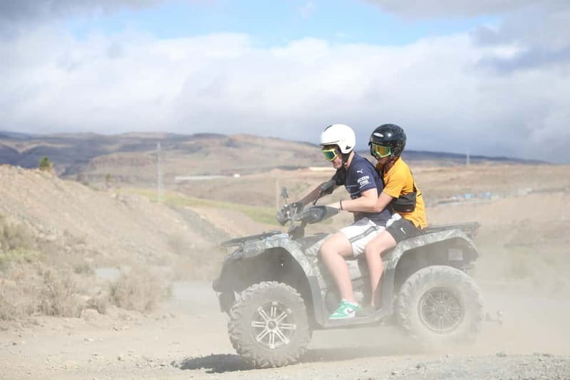 GRAN CANARIA: QUAD TOUR - AFTERNOON SUNSET TOUR 1HR 45 MIN - Driving Experience and Safety Gear
