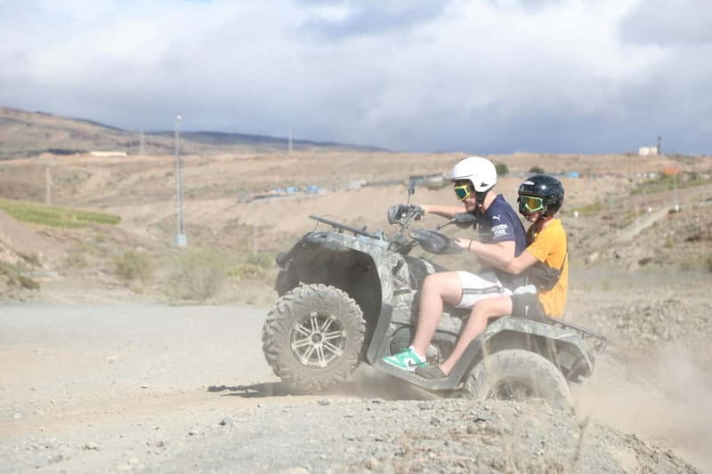GRAN CANARIA: QUAD TOUR - AFTERNOON SUNSET TOUR 1HR 45 MIN - What to Expect During the Tour