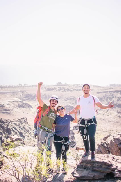 Gran Canaria : Vía Ferrata "Amor & Odio" - Medium level - Starting Point Near Bahia Feliz Bus Stop
