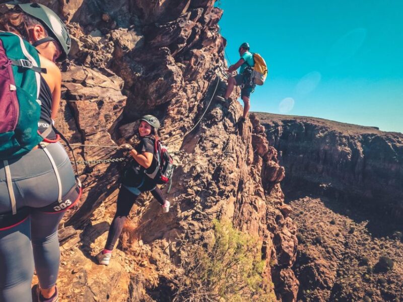 Gran Canaria: Vía Ferrata Tour for Beginners - The Route and Highlights of the Climb