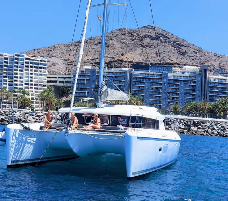 Gran CanariaPrivate Catamaran Trip  All-Inclusive Luxury - Luxurious Lagoon 421 Catamaran Designed for Comfort and Style