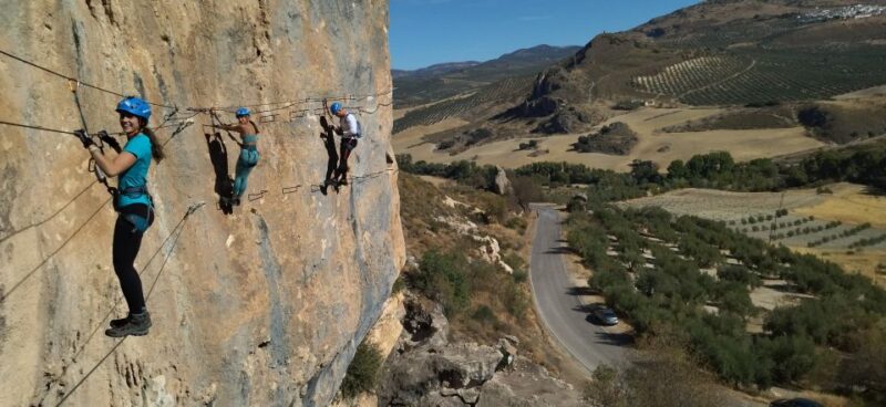 Granada: Via Ferrata Moclín with Transfers - Key Points