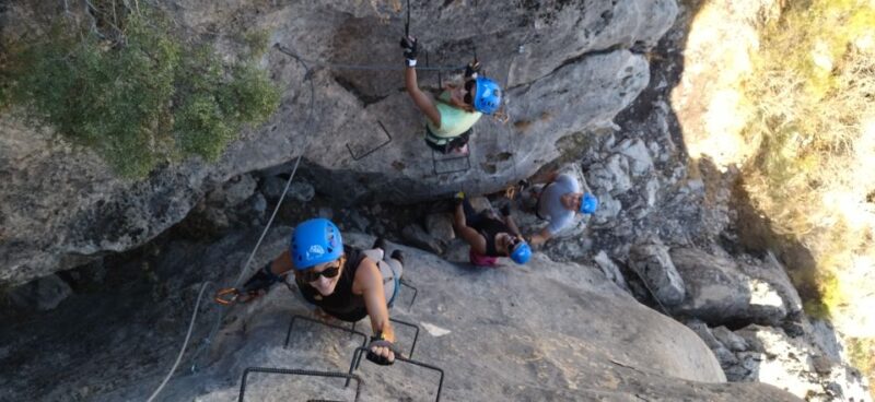 Granada: Via Ferrata Moclín with Transfers - The Route: Climbing Walls, Bridges, and Zip Lines