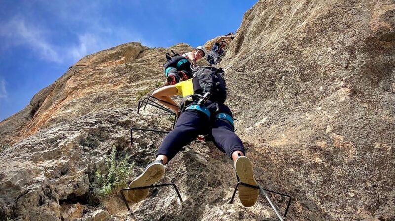 Granada: Via Ferrata Pueblos de Moclin - The Itinerary and Key Stops