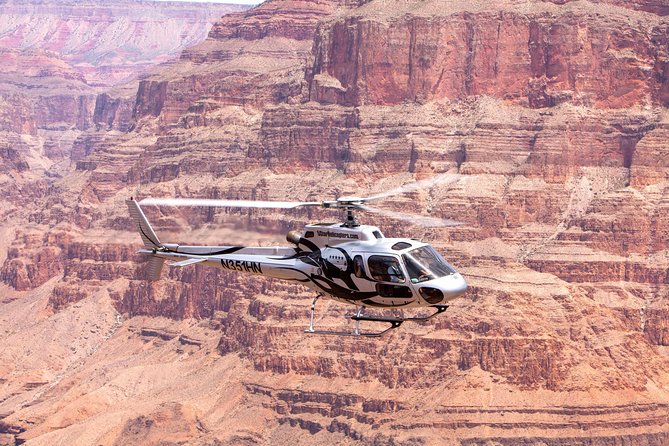 Grand Canyon Helicopter Flight with Sunset Valley of Fire Landing - Flying Over Lake Mead and the Mojave Desert