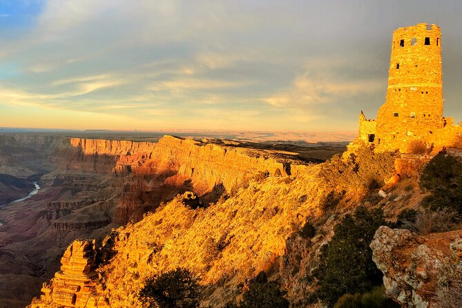 Grand Canyon South Rim Sunset Tour with Dinner included - Logistics: Meeting Point, Transportation, and Group Size