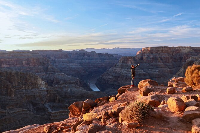 Grand Canyon West Rim by Plane with Optional Helicopter & Skywalk - Pontoon Boat Ride Along the Colorado River