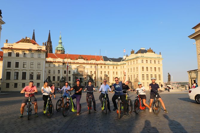 Grand City Tour of Prague on Cruiser e-Bikes or e-Scooters - Key Points
