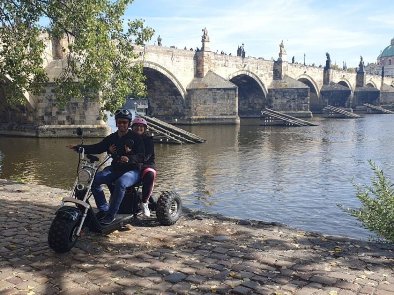 Grand City Tour on Electric Trike in Prague - Live Guided - Exploring Prague’s Main Attractions on an Electric Trike