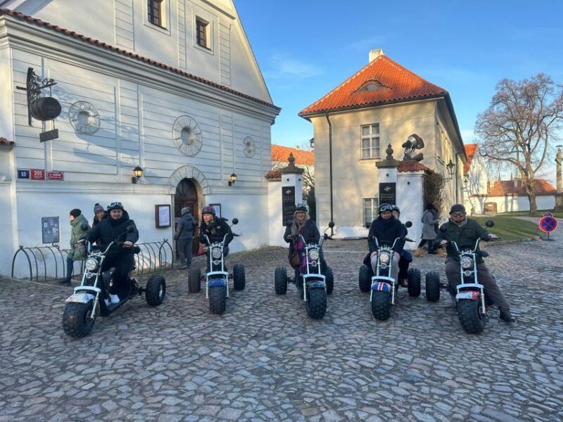 Grand City Tour on Electric Trike in Prague - Live Guided - Cultural Landmarks and Artistic Highlights