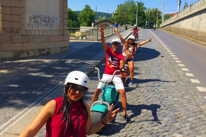 Grand city tour on Scrooser in Prague - Riding Through Lesser Town and Nové Město