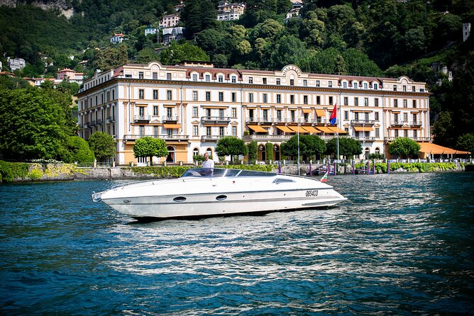 Grand Tour, 1h to 4h private luxury speedboat at Lake Como - Stops for Swimming and Relaxation