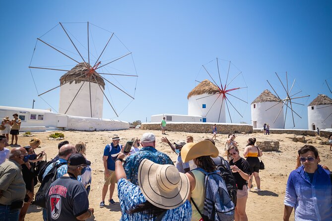 Grand Tour of Mykonos - Manto Mavrogenous Square: The Heart of Mykonos Town