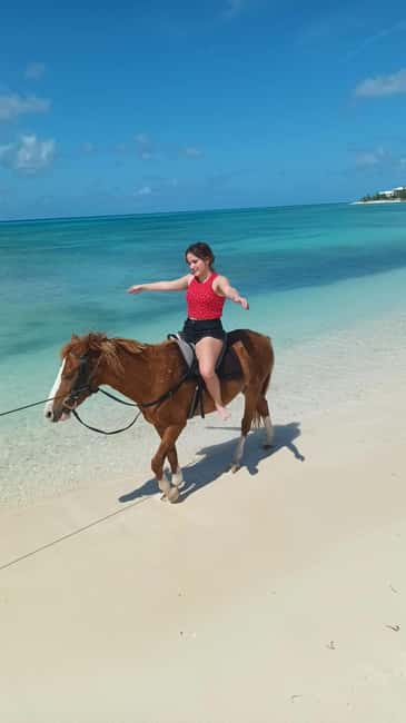 Grand Turk: Horseback riding Experience/Cockburn Town - What the Tour Includes: Horseback Riding and Beach Relaxation