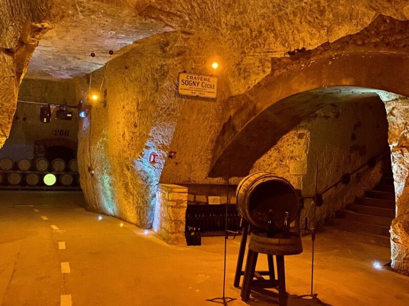 GRAND VINTAGE Taittinger Veuve Clicquot Cellars & Tastings - Guided Cellars Tours at Taittinger with Champagne Tastings