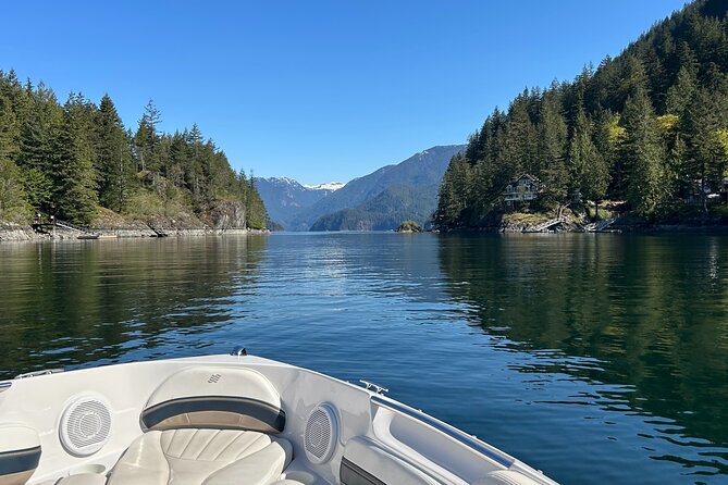 Granite and Silver Falls Private Boat Tour in Vancouver - Experience the Beauty of Indian Arm on a Private Boat Tour