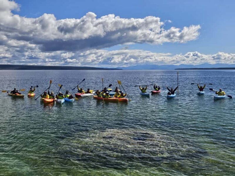 Grant Village: Yellowstone Lake Guided Kayak Tour with Lunch - What’s Included: Food, Drinks, and Equipment