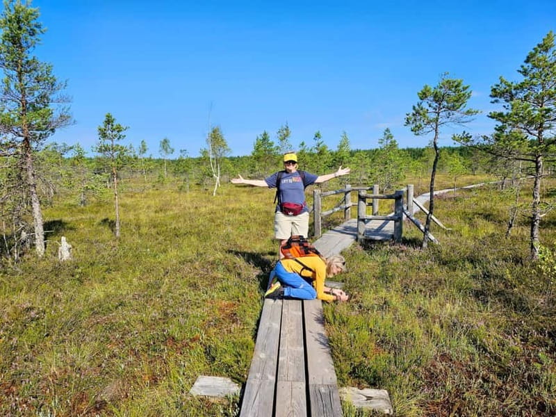 Great emeri Bog & Swamp Forest Hiking Adventure - Exploring the Slokas Lake Nature Trail