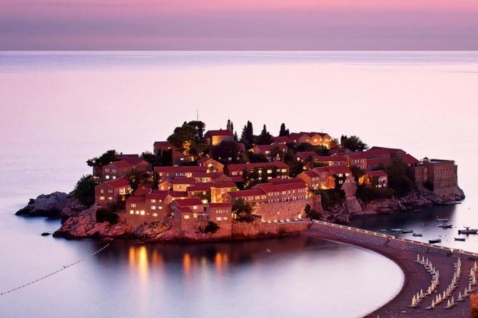 Great Montenegro Tour-Lovcen NP,Mausoleum Lovcen,River of Crnojevic,Sveti Stefan - Scenic Boat Ride and Lunch by Lake Skadar