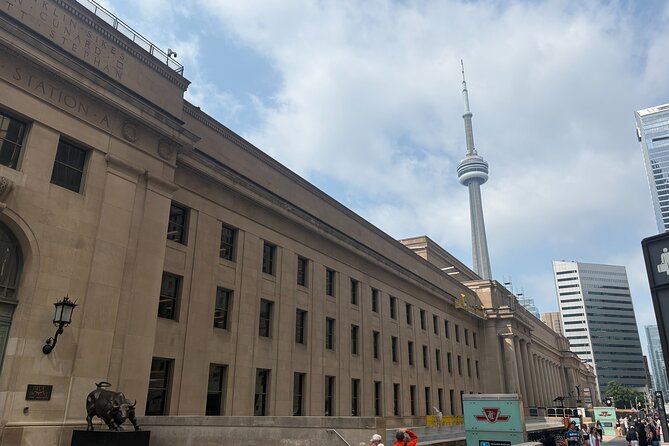 Great White North Toronto Food Tour - Enjoying Scenic Views and Pastry at Toronto Harbourfront