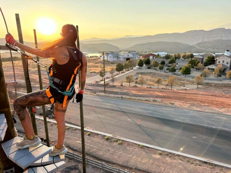 Greater Zion: Adventure Tower Ropes Course 2-Hour Pass - What the 2-Hour Pass Includes: Safety Gear and Expert Instruction