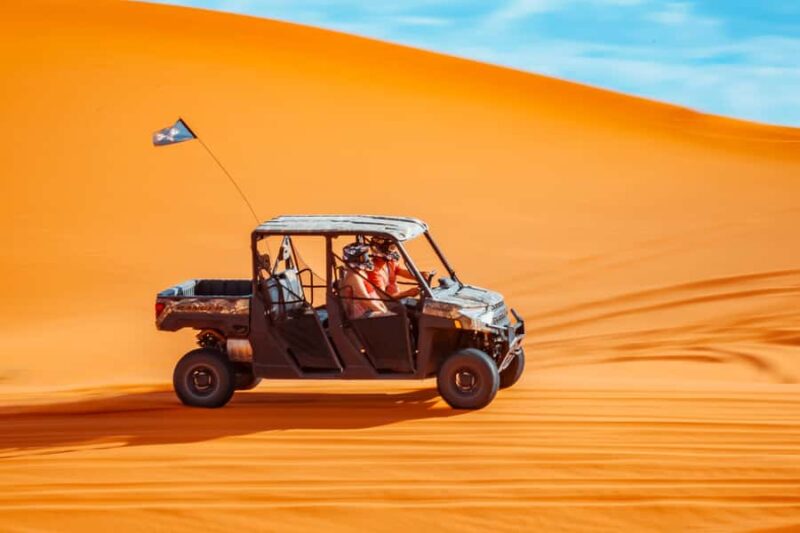 Greater Zion: UTV Ride and Rappel Combo Adventure - Navigating Sand Dunes and Rocky Trails in Utah