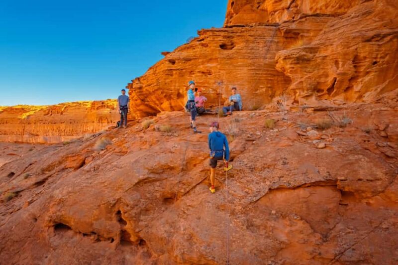 Greater Zion: UTV Ride and Rappel Combo Adventure - Rappelling Down a Private Box Canyon