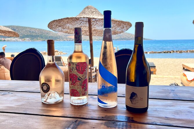 Greek Wine Tour with a Sommelier & Beach Day - Athenian Riviera - Dining and Drinking at Castus Beach Bar