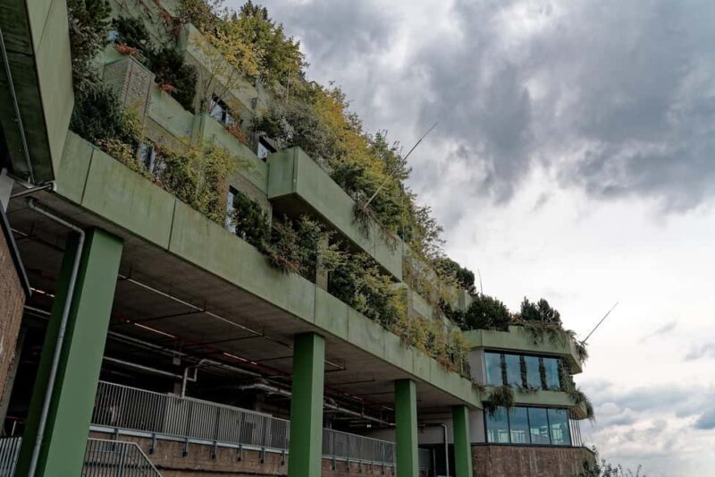 Green Bunker Tour on St. Pauli  the original - The Panoramic Roof Garden and Hamburg Views