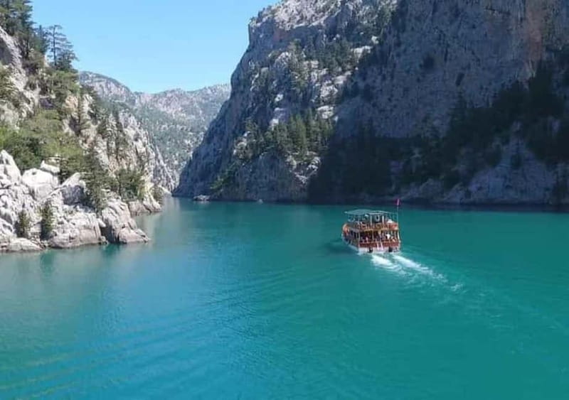 Green Canyon Cruise from Alanya & Side Explore Nature - The Return to Oymapnar Dam and Hotel Transfers