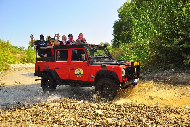 Green Canyon: Side Jeep Safari with Lunch & Waterfall & Boat Trip - Starting Your Adventure with Hotel Transfers from Side